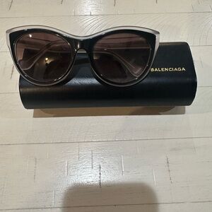 Balenciaga Black Sunglasses
